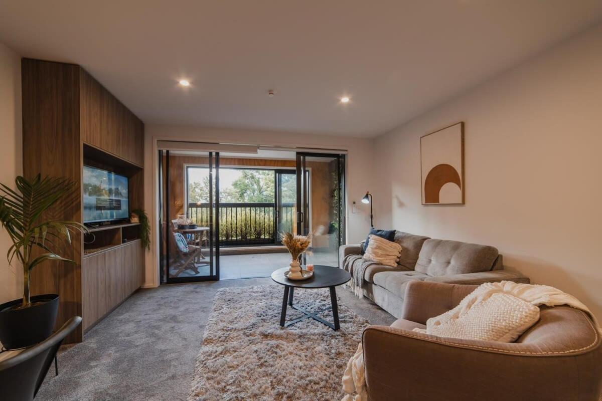 Apartamento The Hagley Park Stunna Christchurch Exterior foto